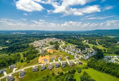 Aerial view of gorgeous Montgomery County