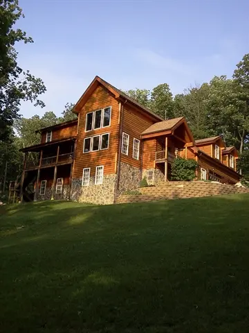Three Beautiful Log Homes in Frederick County