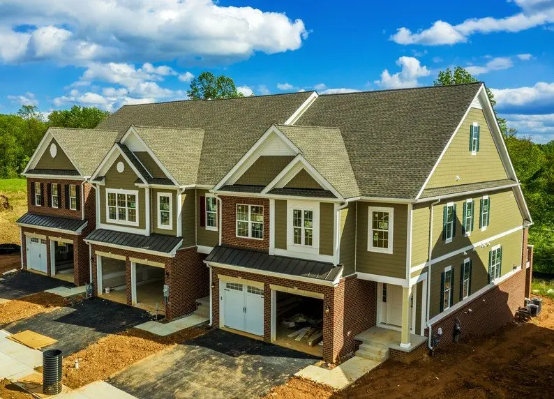 Newly built homes in Maryland