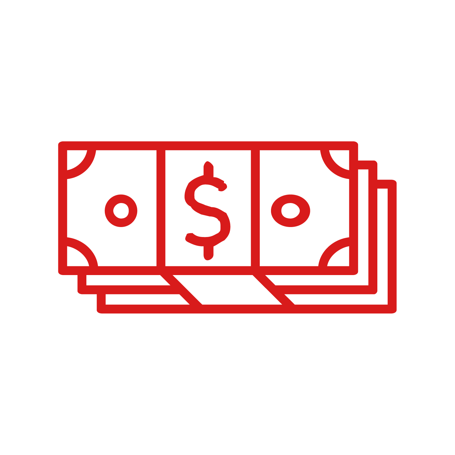icon representing cash