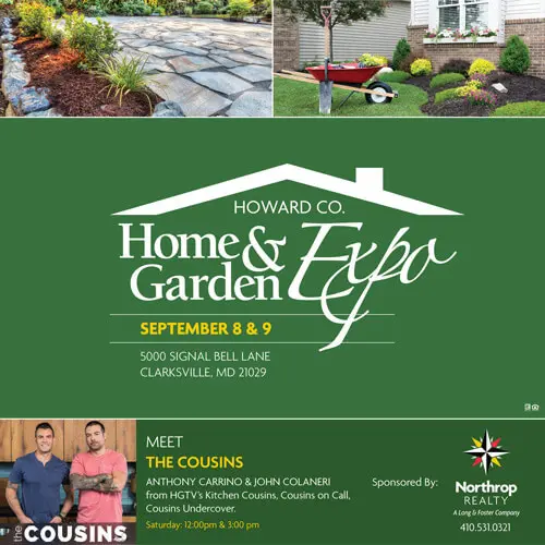 Visit our booth at the 2018 Howard County Home & Garden Expo