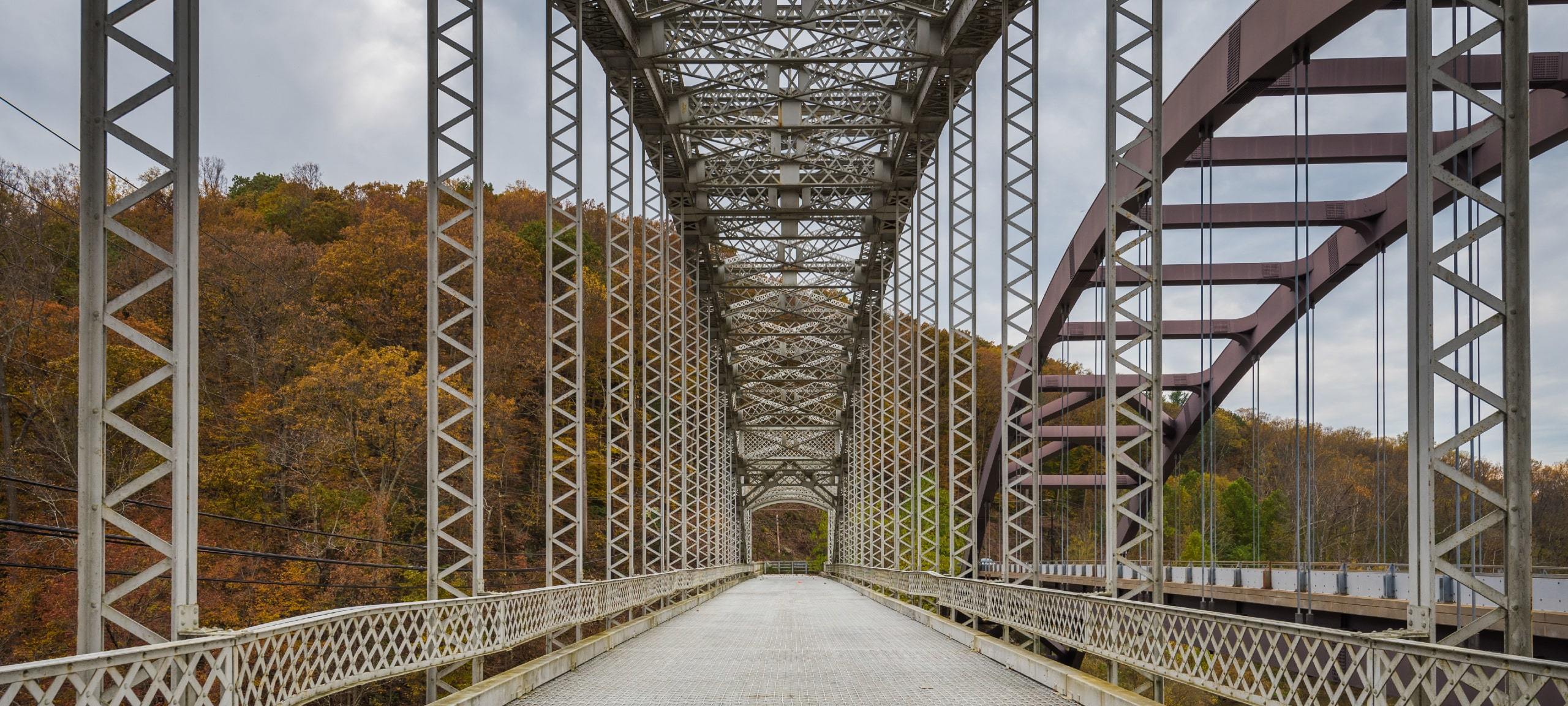 Bridge at Loch Raven Reservoir in Cockeysville, Maryland