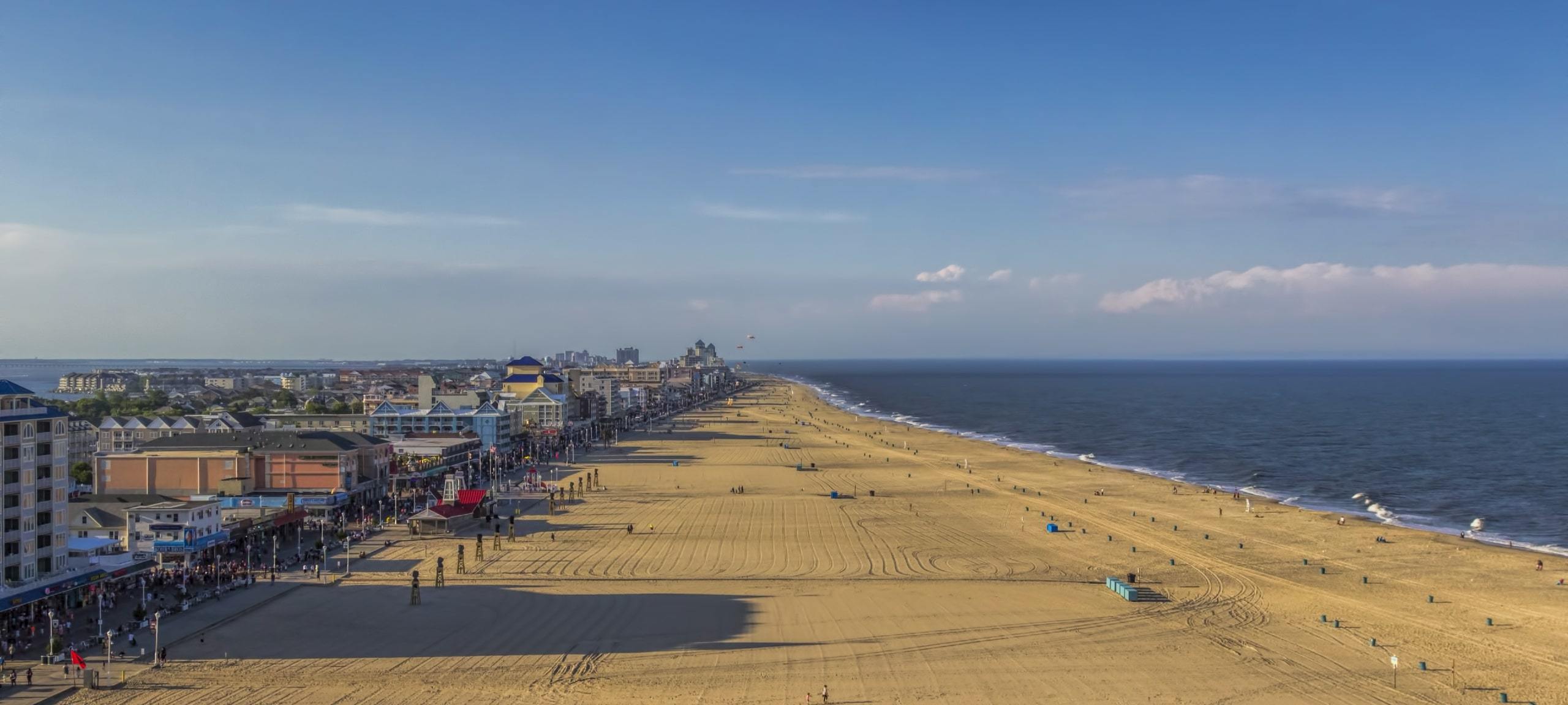 Beach and oceanfront real estate in Ocean City, Maryland